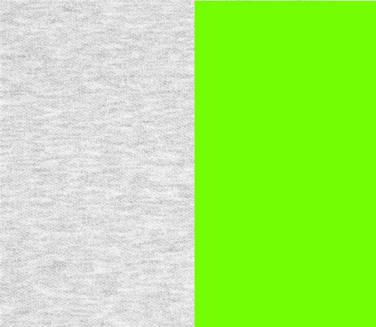 Heather Grey / Neon Green